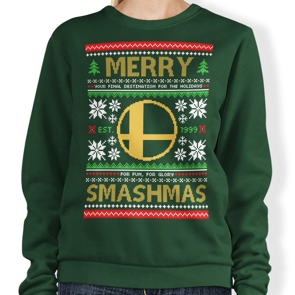 Merry Smashmas - Adult & Kids T-Shirts, Sweatshirts & Hoodies apparel design preview 1
