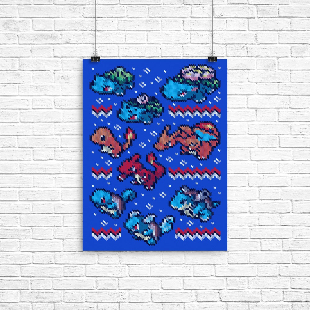 Merry Starter Christmas Poster - Adult & Kids T-Shirts, Sweatshirts & Hoodies apparel design preview 1