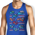 Merry Starter Christmas Tank Top - Adult & Kids T-Shirts, Sweatshirts & Hoodies apparel design preview 1