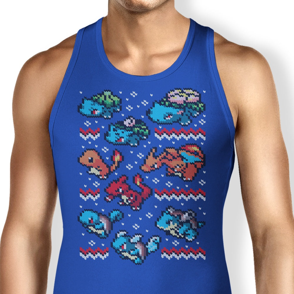 Merry Starter Christmas Tank Top - Adult & Kids T-Shirts, Sweatshirts & Hoodies apparel design preview 1