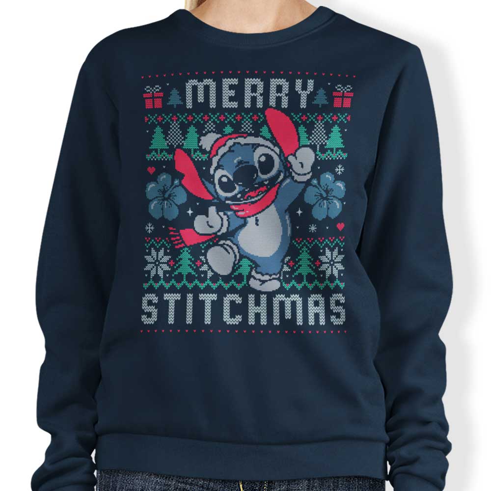 Merry Stitchmas - Adult & Kids T-Shirts, Sweatshirts & Hoodies apparel design preview 1