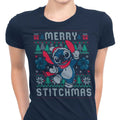 Merry Stitchmas Women's Apparel - Adult & Kids T-Shirts, Sweatshirts & Hoodies apparel design preview 1