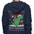 Merry T-Rexmas - Adult & Kids T-Shirts, Sweatshirts & Hoodies apparel design preview 1