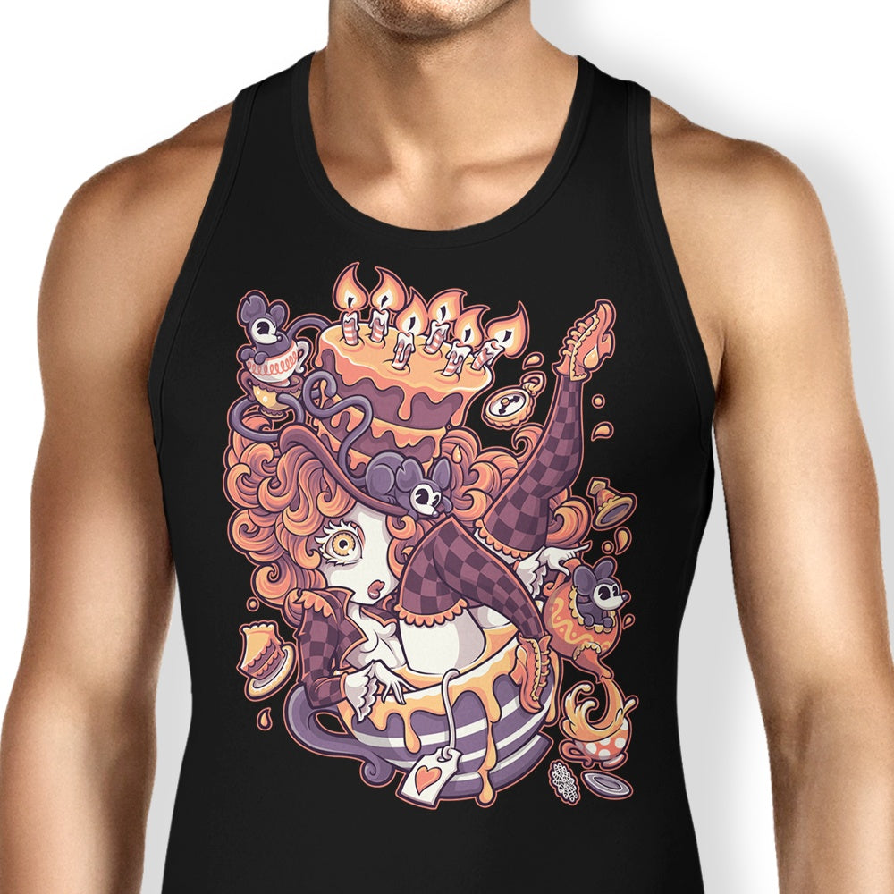 Merry Unbirthday Tank Top - Adult & Kids T-Shirts, Sweatshirts & Hoodies apparel design preview 1