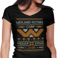 Merry Xenomas Women's V-Neck - Adult & Kids T-Shirts, Sweatshirts & Hoodies apparel design preview 1
