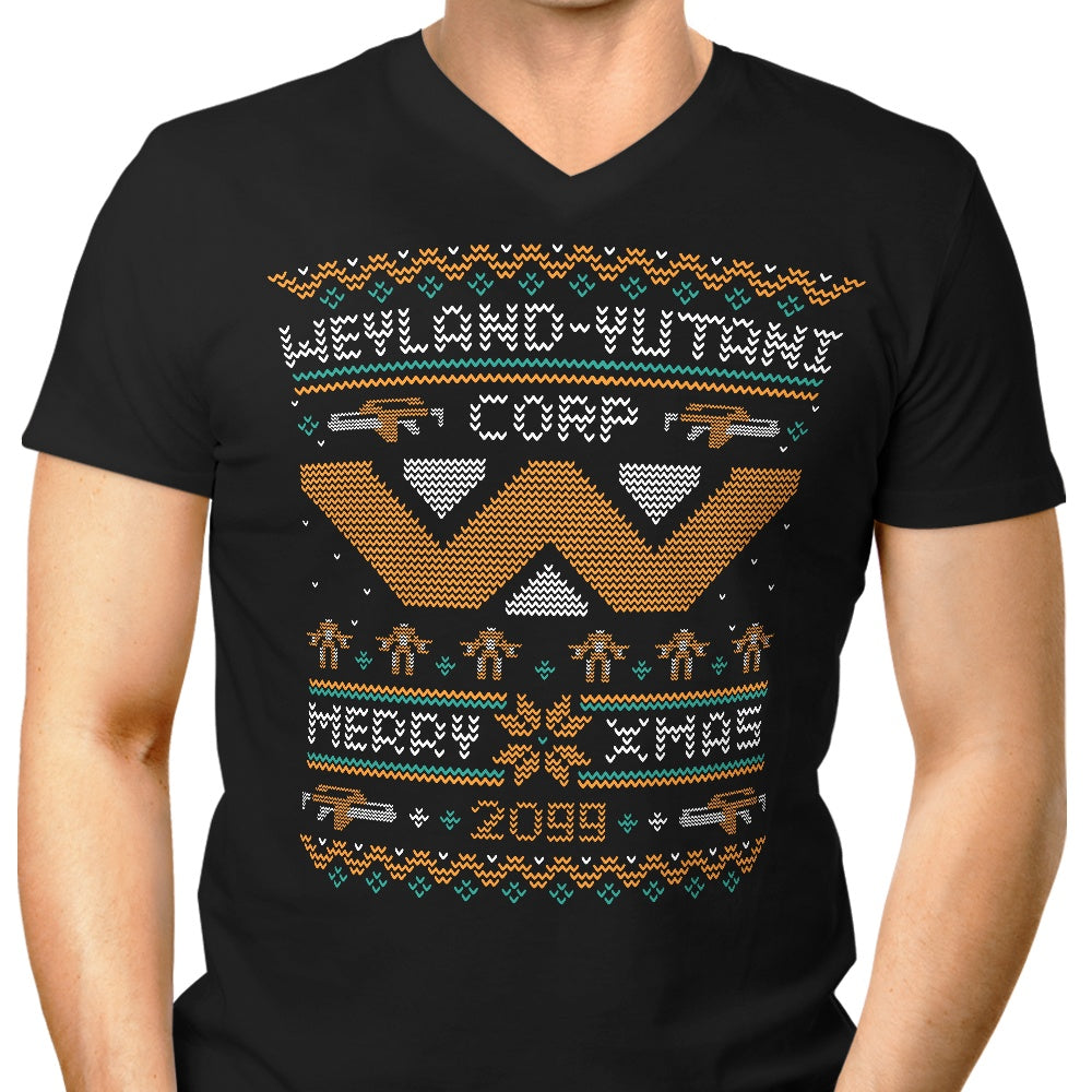 Merry Xenomas Men's V-Neck - Adult & Kids T-Shirts, Sweatshirts & Hoodies apparel design preview 1