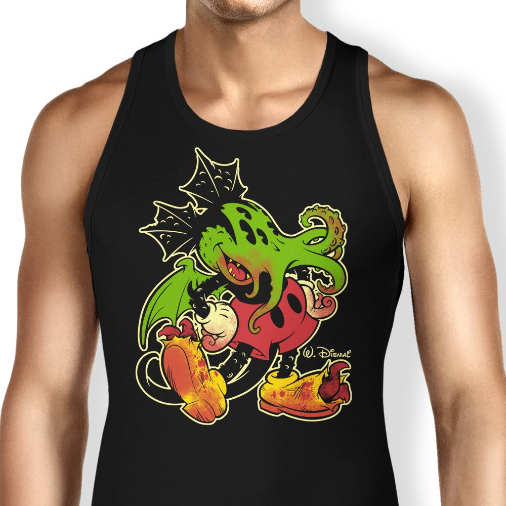 Mickthulhu Mouse Tank Top - Adult & Kids T-Shirts, Sweatshirts & Hoodies apparel design preview 1