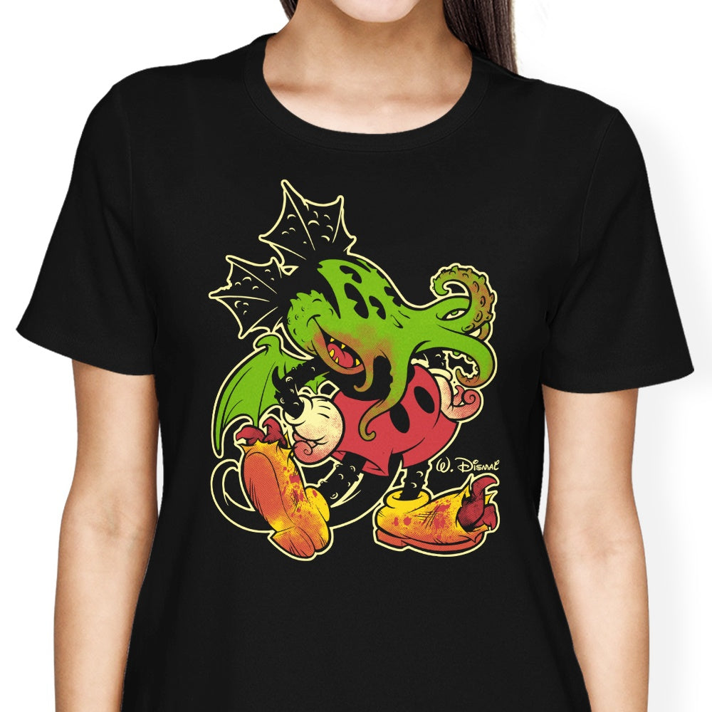 Mickthulhu Mouse Women's Apparel - Adult & Kids T-Shirts, Sweatshirts & Hoodies apparel design preview 2