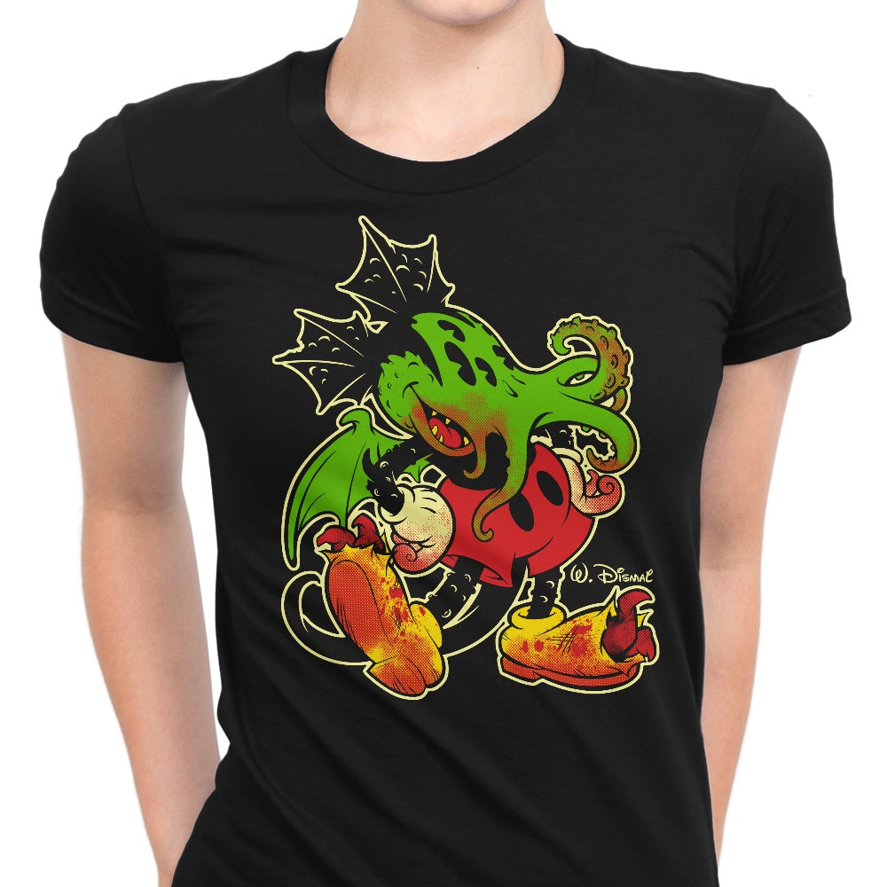 Mickthulhu Mouse Women's Apparel - Adult & Kids T-Shirts, Sweatshirts & Hoodies apparel design preview 1