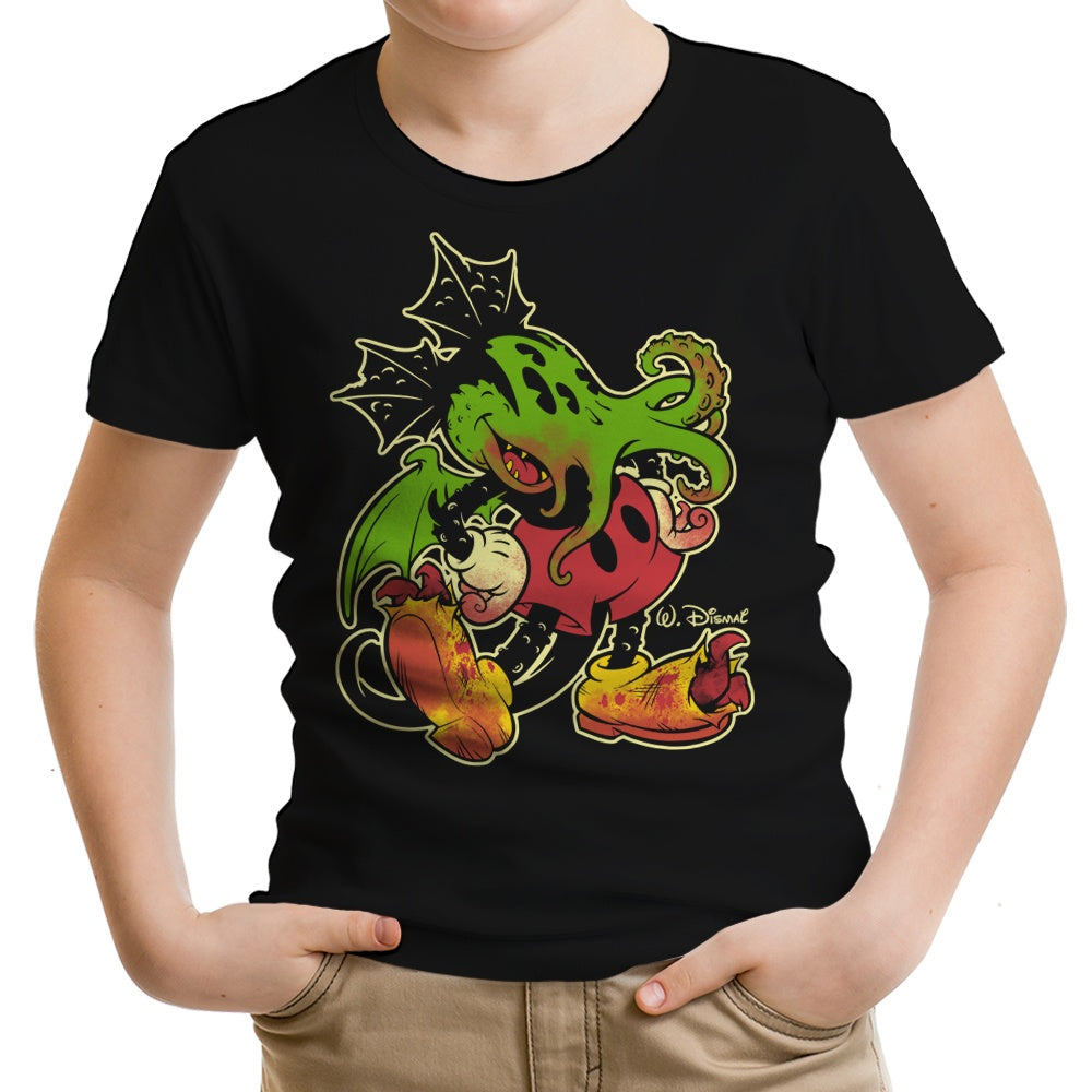 Mickthulhu Mouse Youth Apparel - Adult & Kids T-Shirts, Sweatshirts & Hoodies apparel design preview 1