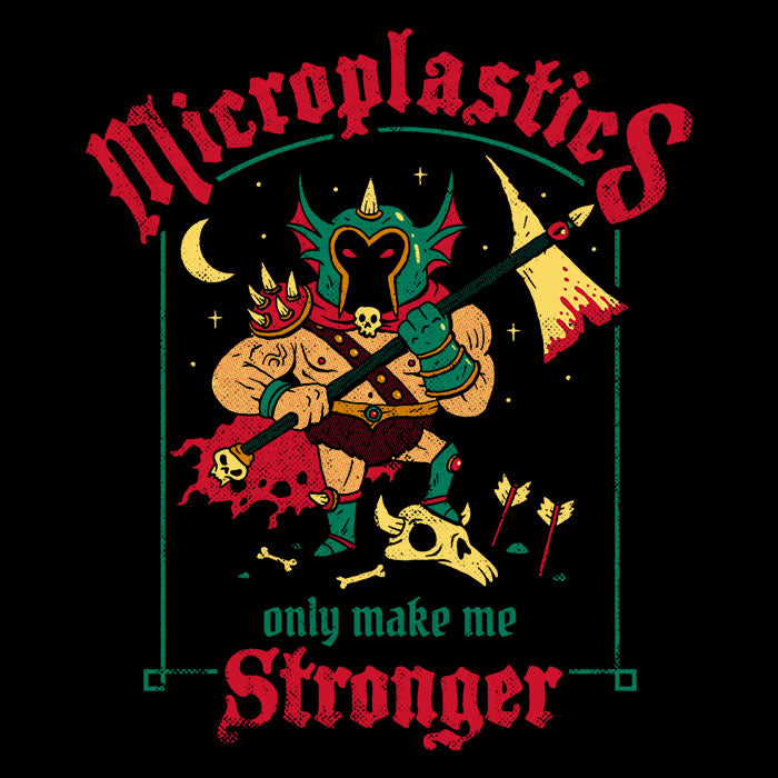 Microplastics Make Me Stronger Men's Apparel - Adult & Kids T-Shirts, Sweatshirts & Hoodies apparel design preview 2