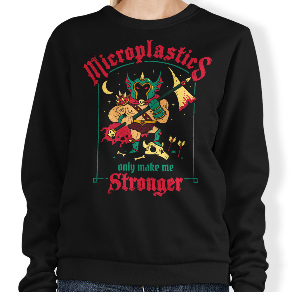 Microplastics Make Me Stronger - Adult & Kids T-Shirts, Sweatshirts & Hoodies apparel design preview 1