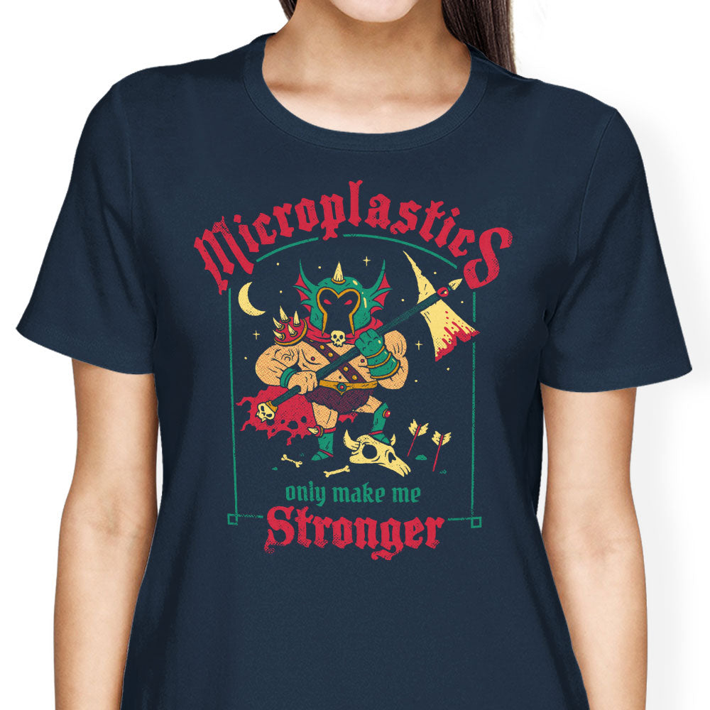 Microplastics Make Me Stronger Women's Apparel - Adult & Kids T-Shirts, Sweatshirts & Hoodies apparel design preview 2