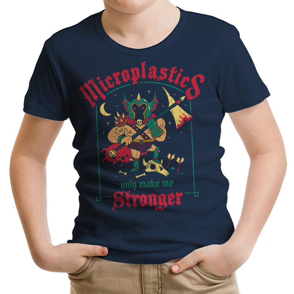 Microplastics Make Me Stronger Youth Apparel - Adult & Kids T-Shirts, Sweatshirts & Hoodies apparel design preview 2