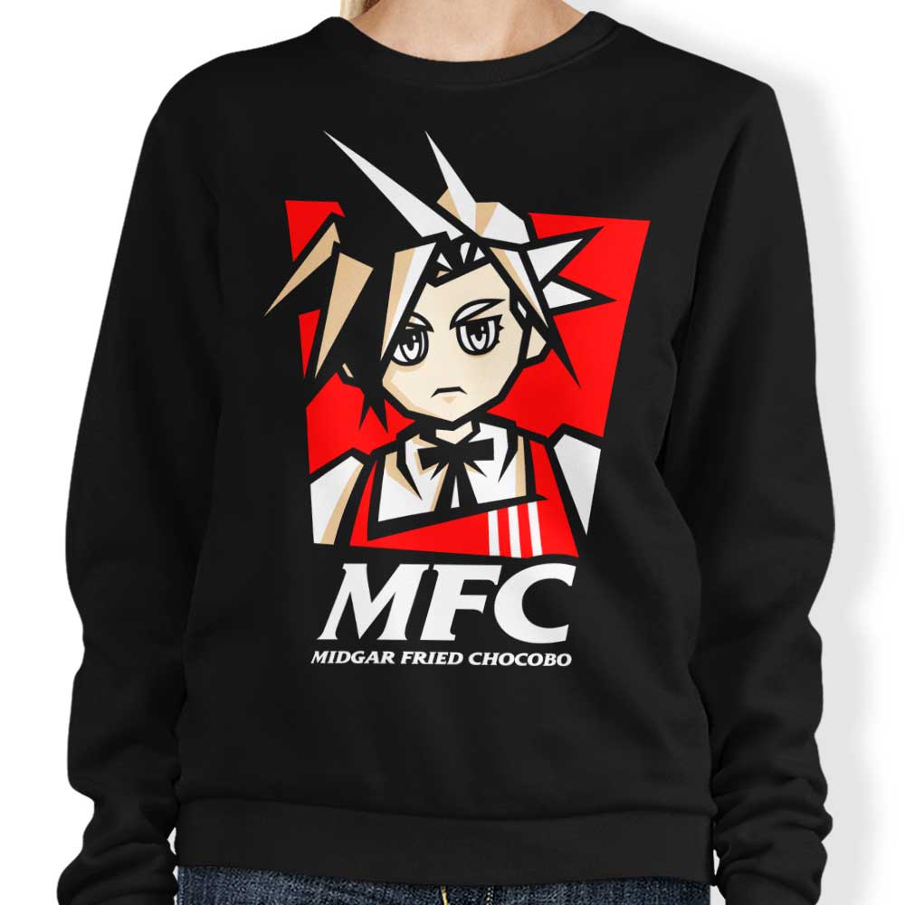 Midgar Fried Chocobo - Adult & Kids T-Shirts, Sweatshirts & Hoodies apparel design preview 1