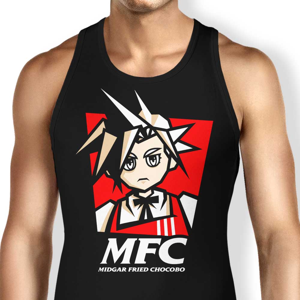 Midgar Fried Chocobo Tank Top - Adult & Kids T-Shirts, Sweatshirts & Hoodies apparel design preview 1