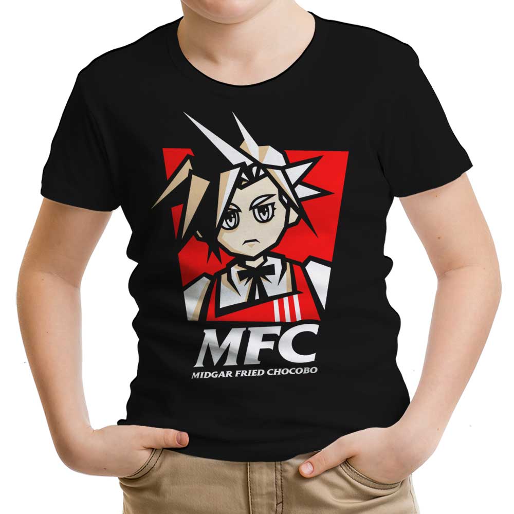 Midgar Fried Chocobo Youth Apparel - Adult & Kids T-Shirts, Sweatshirts & Hoodies apparel design preview 1