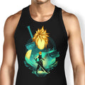 Midgar Mercenary Tank Top - Adult & Kids T-Shirts, Sweatshirts & Hoodies apparel design preview 1