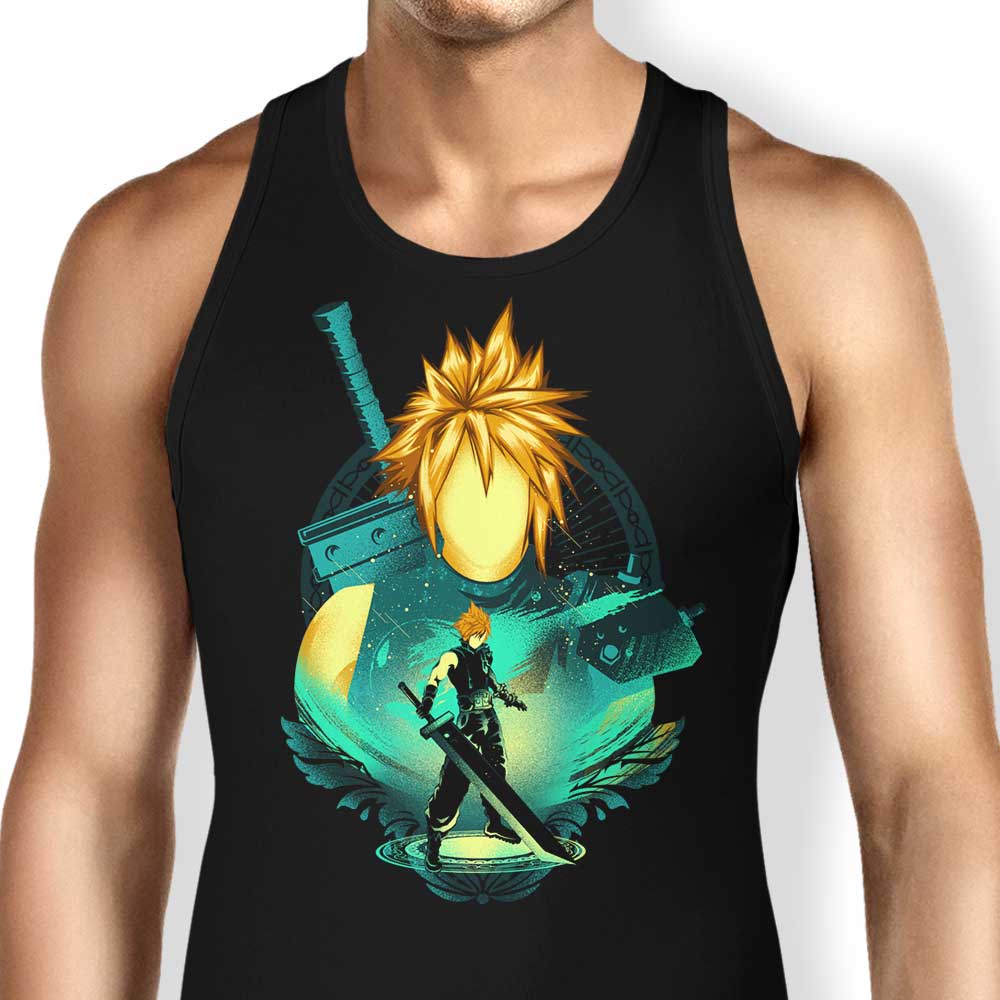 Midgar Mercenary Tank Top - Adult & Kids T-Shirts, Sweatshirts & Hoodies apparel design preview 1