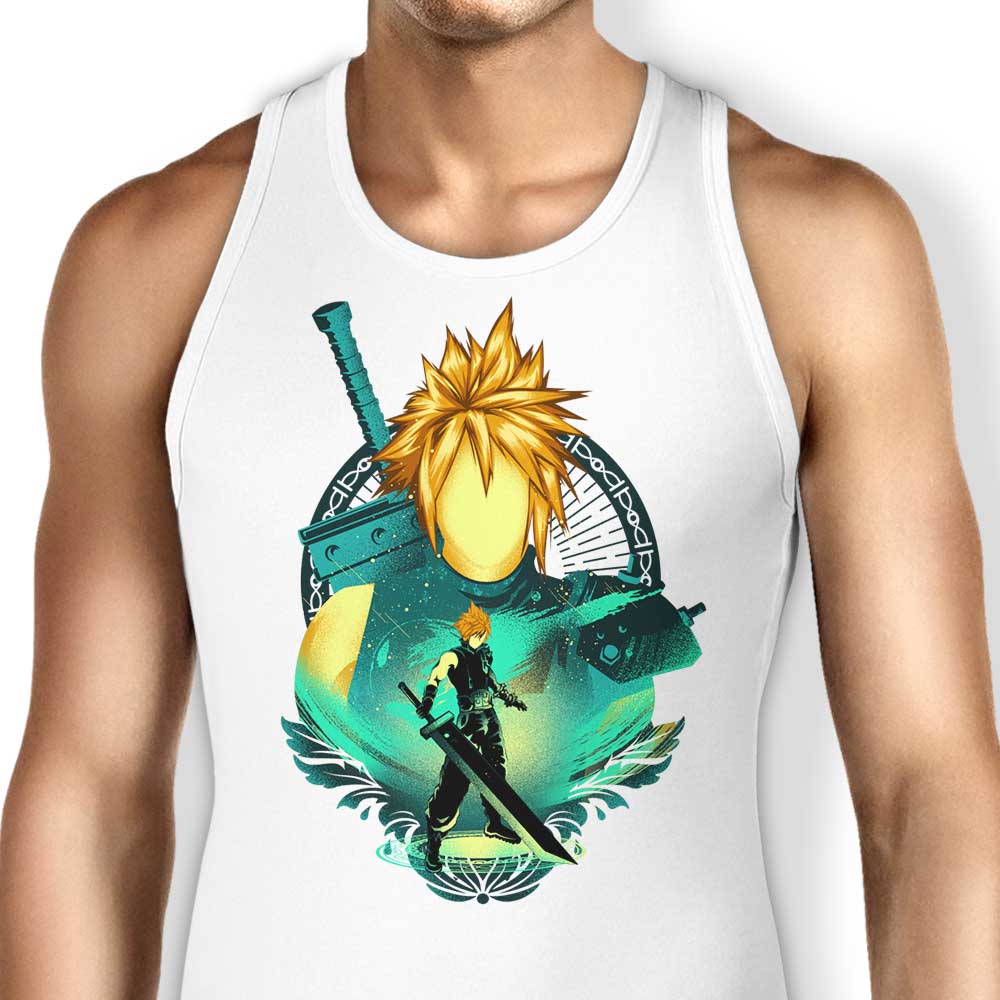 Midgar Mercenary Tank Top - Adult & Kids T-Shirts, Sweatshirts & Hoodies apparel design preview 2