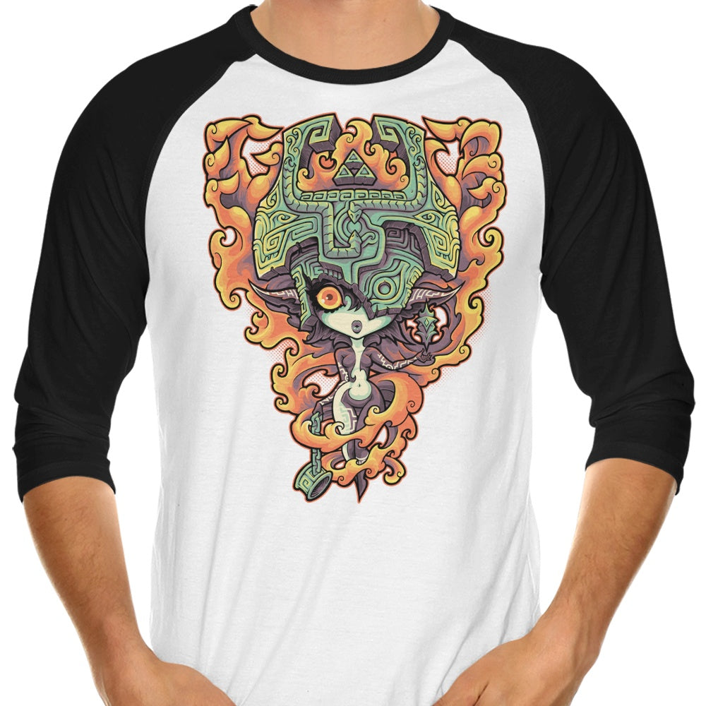 Midnight 3/4 Sleeve Raglan - Adult & Kids T-Shirts, Sweatshirts & Hoodies apparel design preview 1