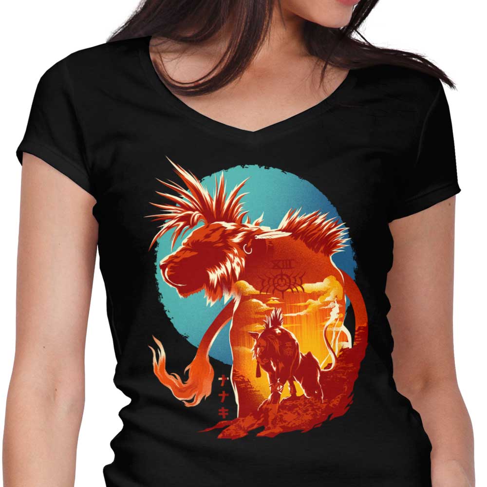 Midnight XIII Women's V-Neck - Adult & Kids T-Shirts, Sweatshirts & Hoodies apparel design preview 1