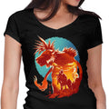 Midnight XIII Women's V-Neck - Adult & Kids T-Shirts, Sweatshirts & Hoodies apparel design preview 1