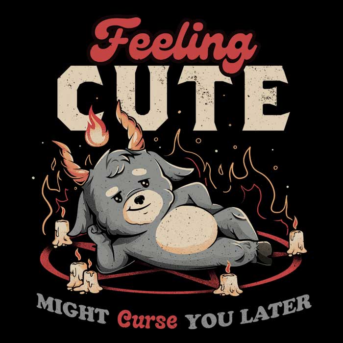 Might Curse You Later Men's Apparel - Adult & Kids T-Shirts, Sweatshirts & Hoodies apparel design preview 2