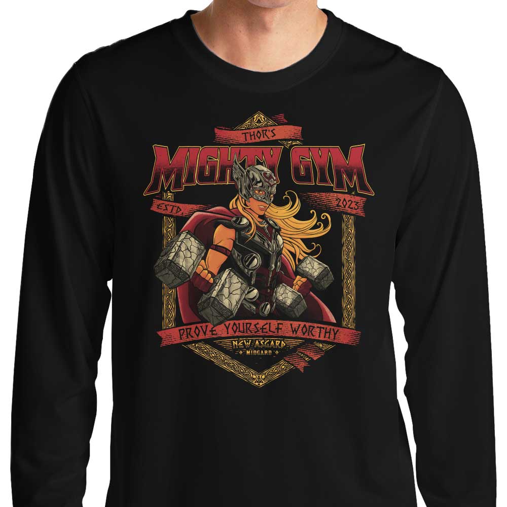 Mighty Gym - Adult & Kids T-Shirts, Sweatshirts & Hoodies apparel design preview 1