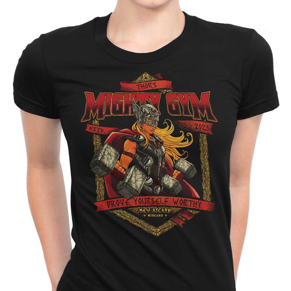 Mighty Gym Women's Apparel - Adult & Kids T-Shirts, Sweatshirts & Hoodies apparel design preview 1
