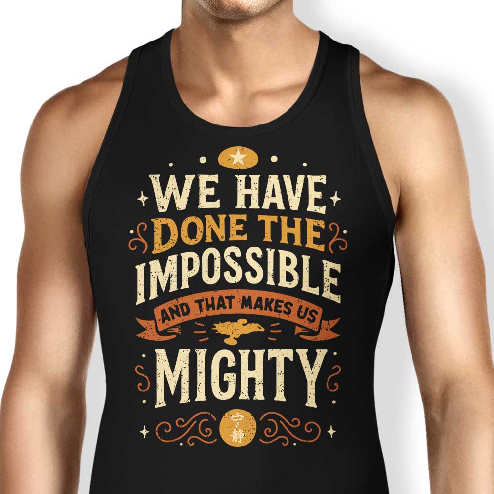 Mighty Heroes Tank Top - Adult & Kids T-Shirts, Sweatshirts & Hoodies apparel design preview 1