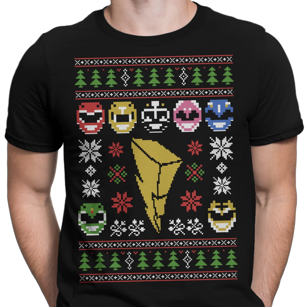 Mighty Morphin' Sweater Men's Apparel - Adult & Kids T-Shirts, Sweatshirts & Hoodies apparel design preview 2
