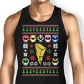 Mighty Morphin' Sweater Tank Top - Adult & Kids T-Shirts, Sweatshirts & Hoodies apparel design preview 1