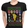 Mighty Morphin' Sweater Women's Apparel - Adult & Kids T-Shirts, Sweatshirts & Hoodies apparel design preview 1