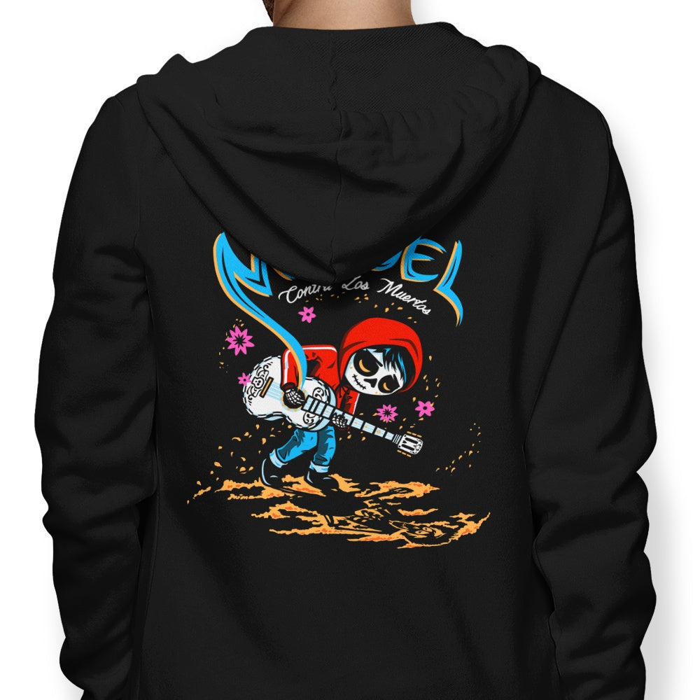 Miguel vs. the Dead (Alt) - Adult & Kids T-Shirts, Sweatshirts & Hoodies apparel design preview 1
