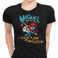 Miguel vs. the Dead (Alt) Women's Apparel - Adult & Kids T-Shirts, Sweatshirts & Hoodies apparel design preview 1