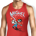 Miguel vs. the Dead Tank Top - Adult & Kids T-Shirts, Sweatshirts & Hoodies apparel design preview 1