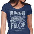 Millenium Garage Women's V-Neck - Adult & Kids T-Shirts, Sweatshirts & Hoodies apparel design preview 1