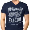 Millenium Garage Men's V-Neck - Adult & Kids T-Shirts, Sweatshirts & Hoodies apparel design preview 1
