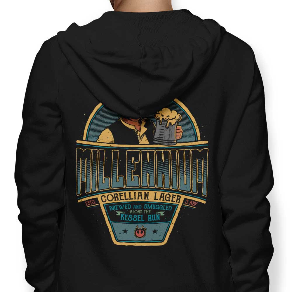 Millenium Lager - Adult & Kids T-Shirts, Sweatshirts & Hoodies apparel design preview 1