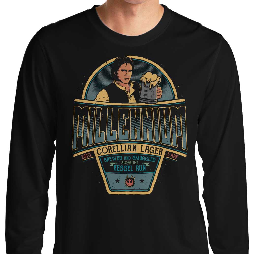 Millenium Lager - Adult & Kids T-Shirts, Sweatshirts & Hoodies apparel design preview 1