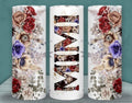 Mimi Flowers 20 oz Skinny Tumbler Cup With Straw - Adult & Kids T-Shirts, Sweatshirts & Hoodies apparel design preview 1