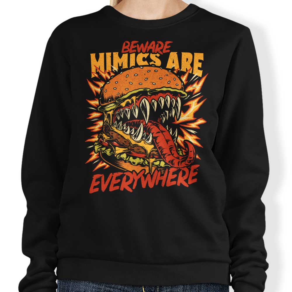 Mimics are Everywhere - Adult & Kids T-Shirts, Sweatshirts & Hoodies apparel design preview 1