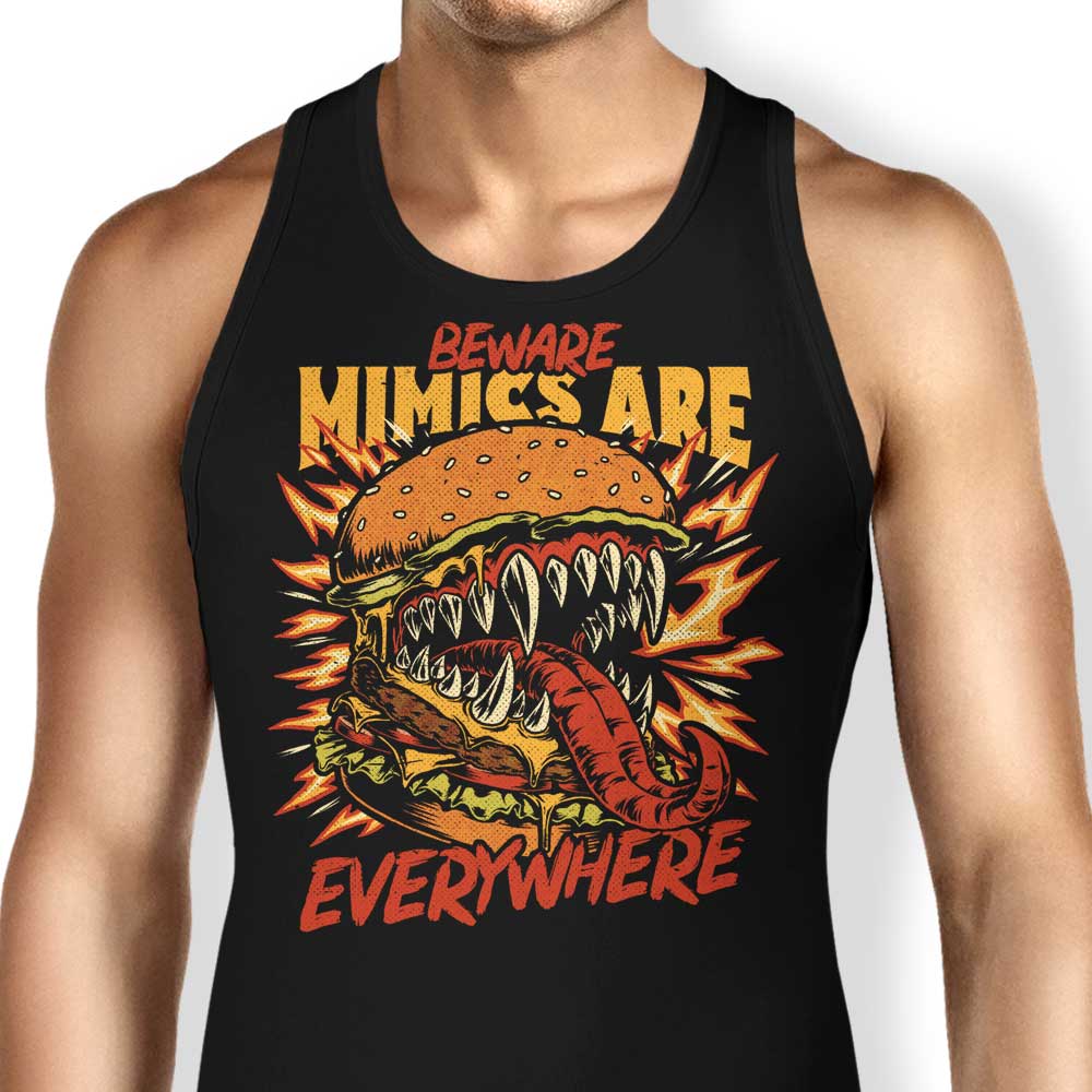 Mimics are Everywhere Tank Top - Adult & Kids T-Shirts, Sweatshirts & Hoodies apparel design preview 1