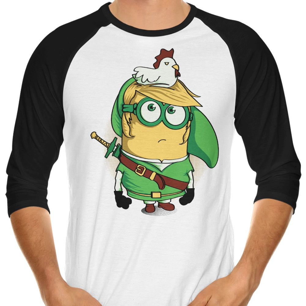 MinLink 3/4 Sleeve Raglan - Adult & Kids T-Shirts, Sweatshirts & Hoodies apparel design preview 1