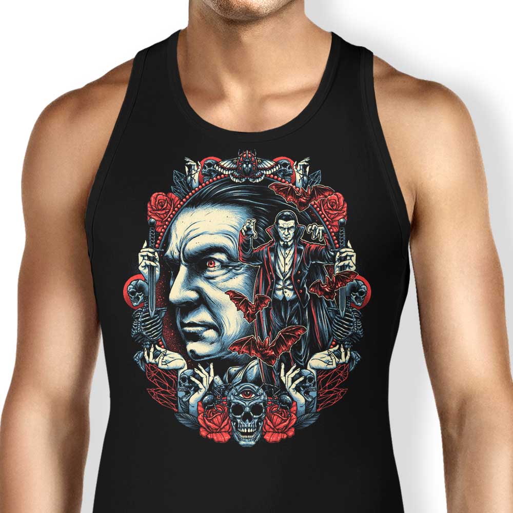 Mind Control of the Vampire Tank Top - Adult & Kids T-Shirts, Sweatshirts & Hoodies apparel design preview 1