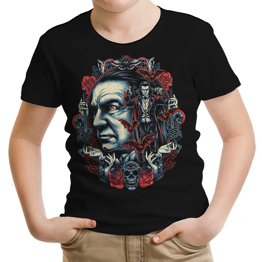Mind Control of the Vampire Youth Apparel - Adult & Kids T-Shirts, Sweatshirts & Hoodies apparel design preview 1
