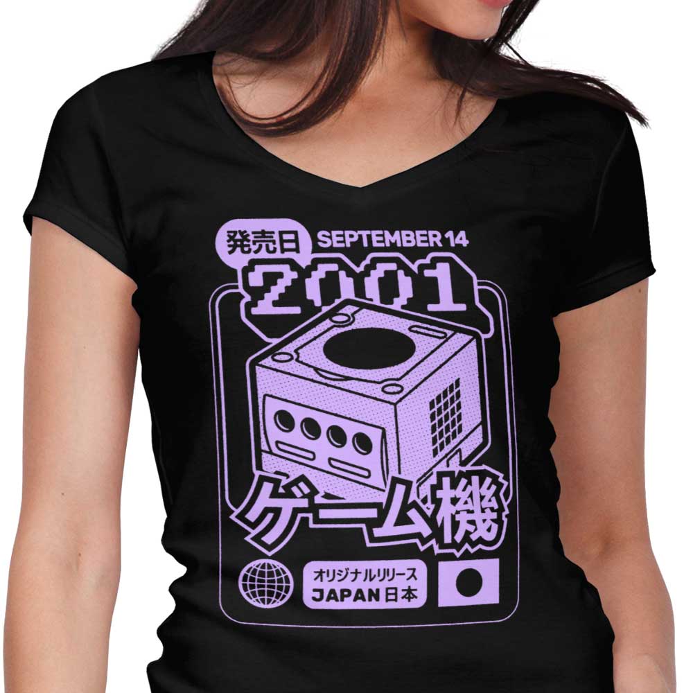Mini Disc Memories Women's V-Neck - Adult & Kids T-Shirts, Sweatshirts & Hoodies apparel design preview 1