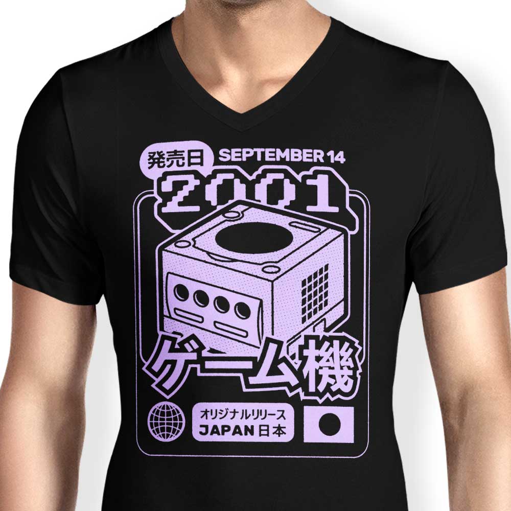 Mini Disc Memories Men's V-Neck - Adult & Kids T-Shirts, Sweatshirts & Hoodies apparel design preview 2