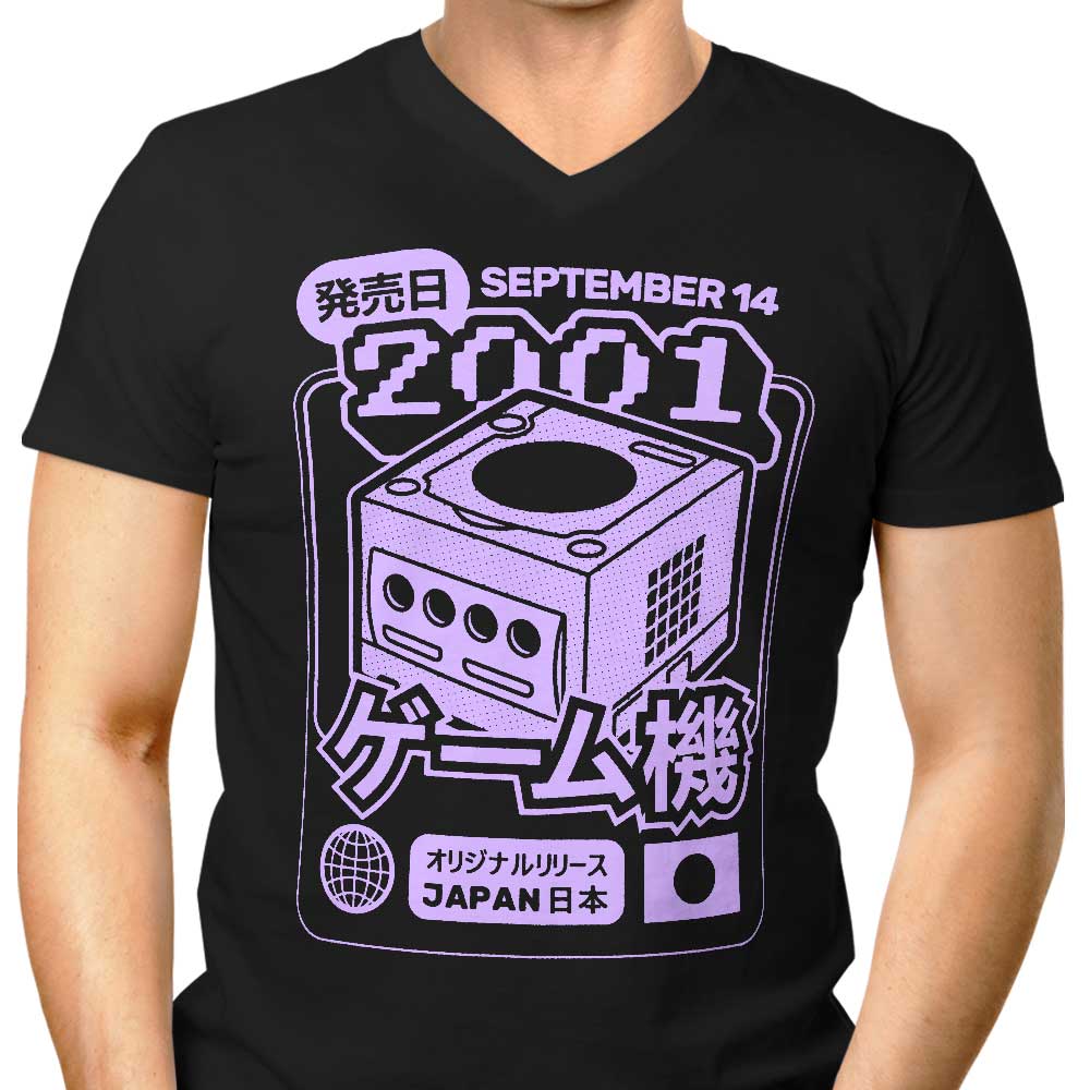 Mini Disc Memories Men's V-Neck - Adult & Kids T-Shirts, Sweatshirts & Hoodies apparel design preview 1